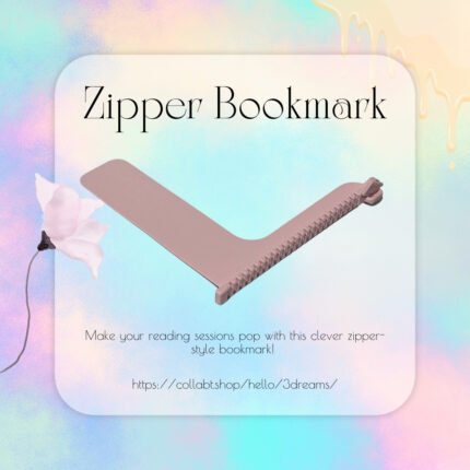 Zipper Bookmark